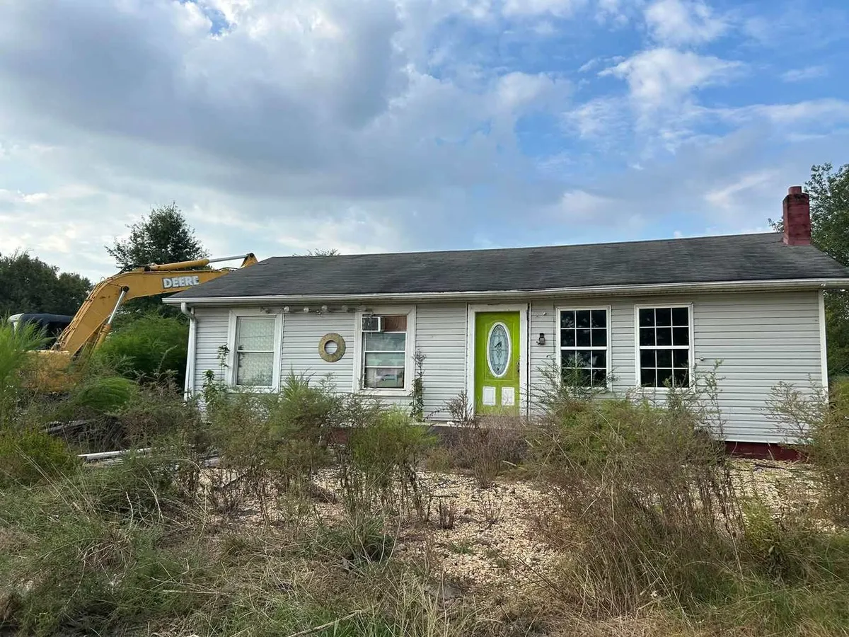 Site before demolition and clearing
