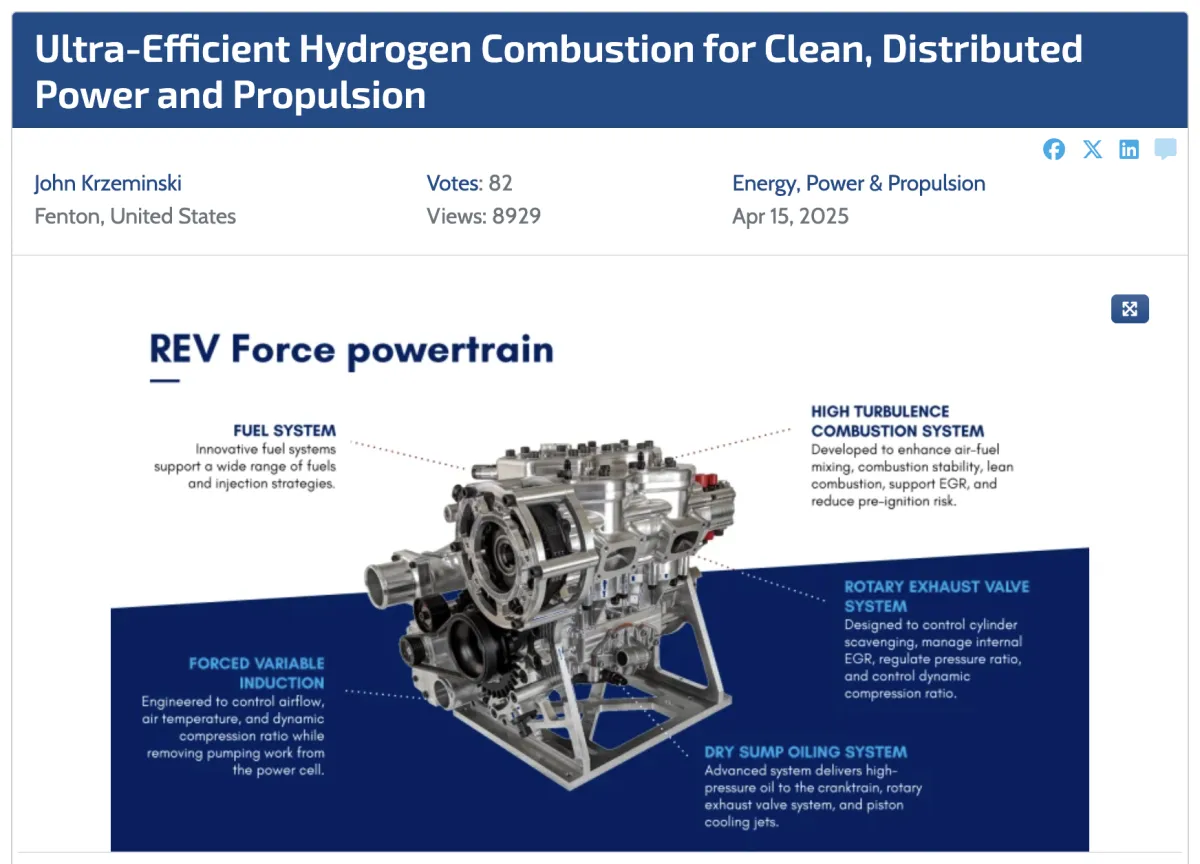 Alpha-Otto REVflux® PowerCell Recognized in Tech Briefs Contest
