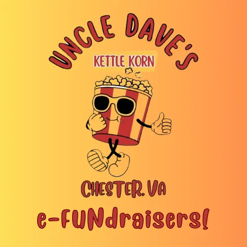 Image of "Kool-Pop" Uncle Dave's of Chester popcorn mascot cartoon
