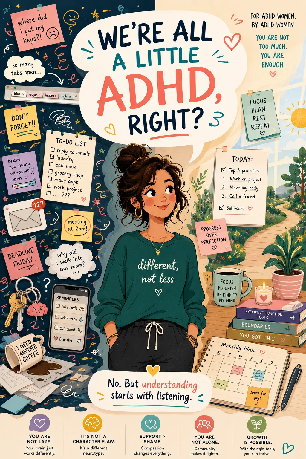 We’re all a little ADHD, right?