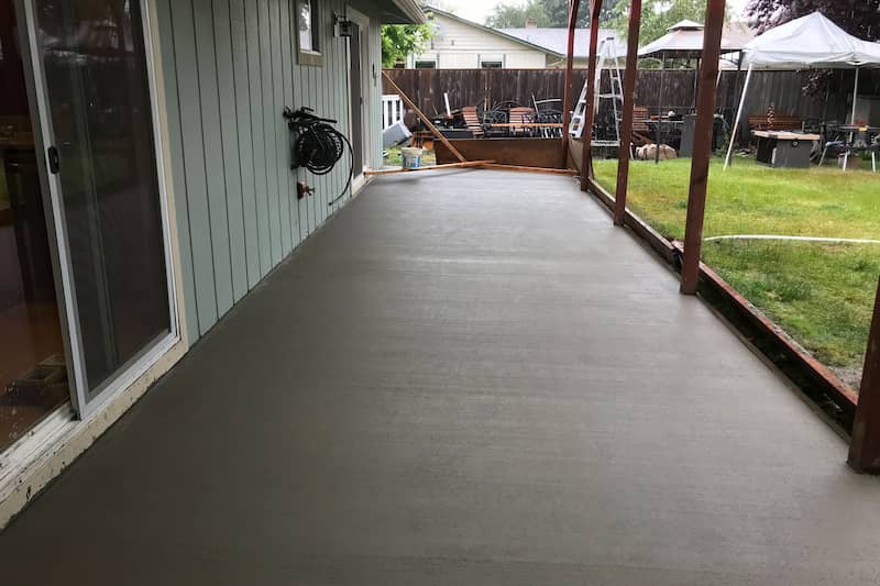 Eugene Concrete builds and installs Slab
