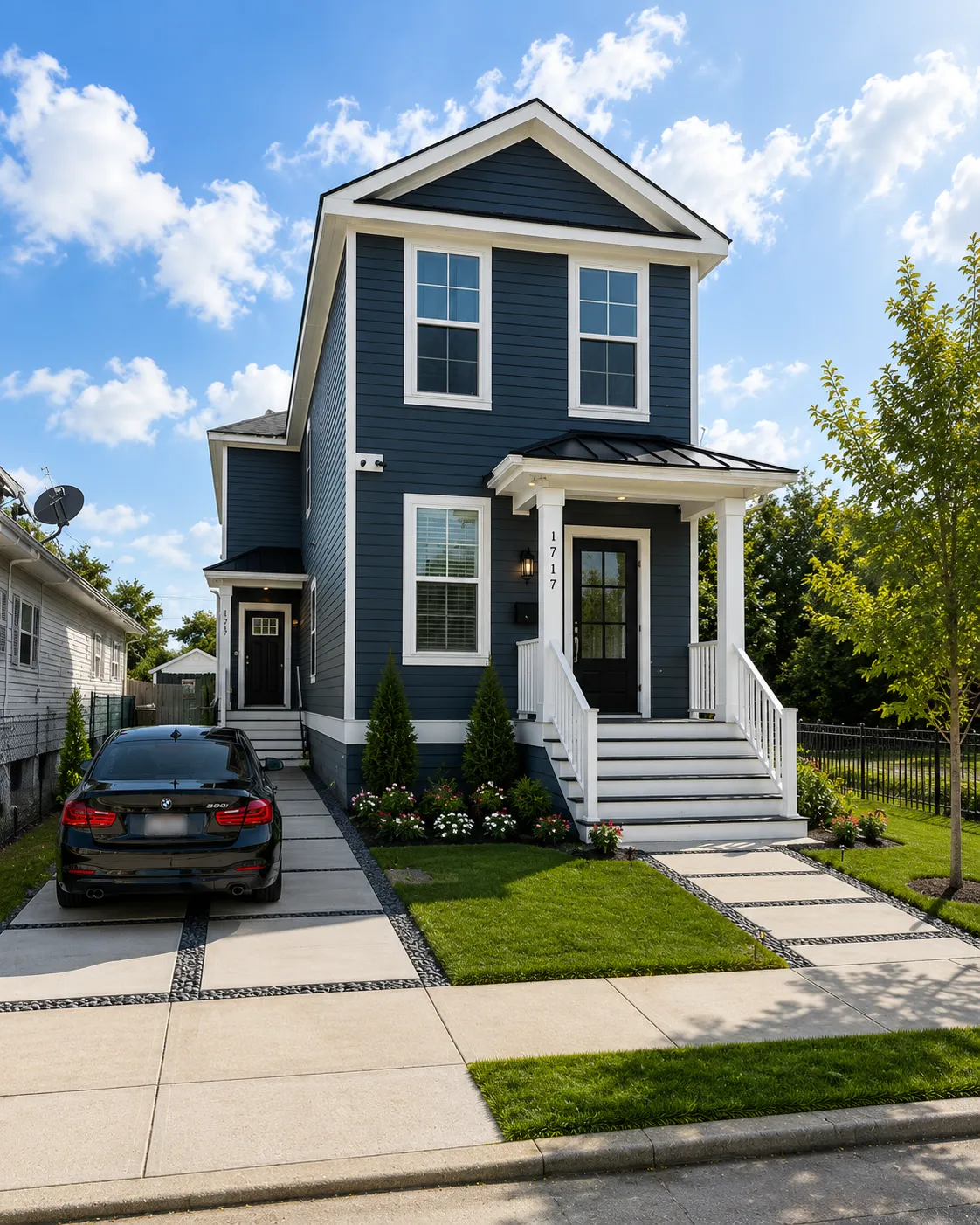 The Spain duplex model by Investment Property Builders, Greater New Orleans