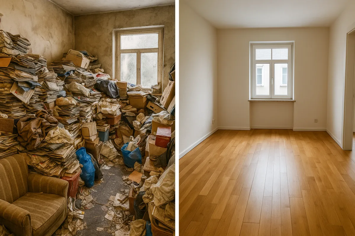 Messie Wohnung Entrümpelung Schweinfurt – diskret & zuverlässig