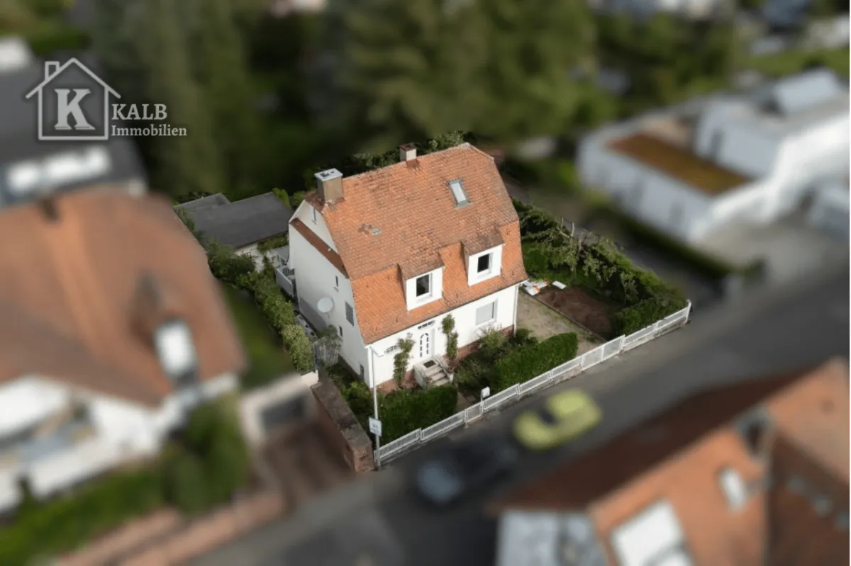 Einfamilienhaus Bad Kissingen Luftaufnahme