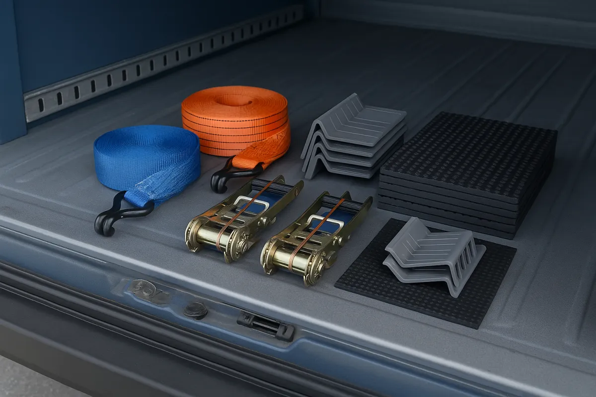 Ladungssicherung im Handwerkerfahrzeug – Professionelle Transportlösung von Kalb