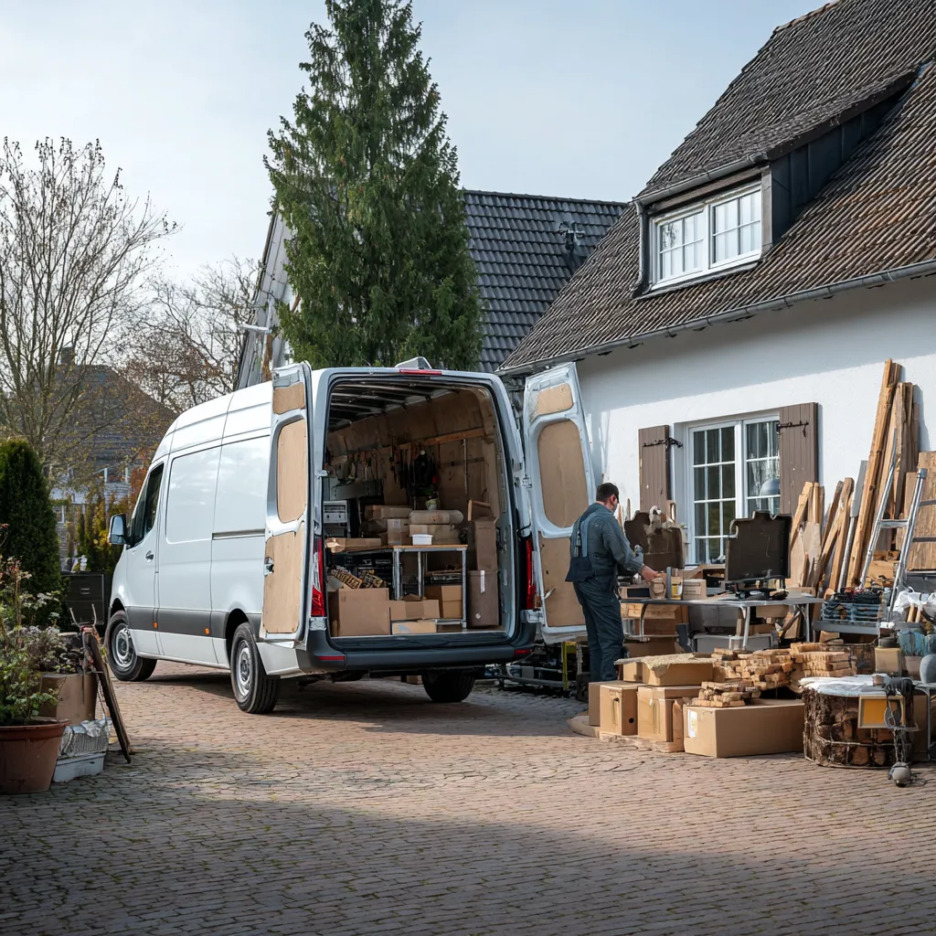 Entrümpelung einer Garage – professioneller Service in Schweinfurt