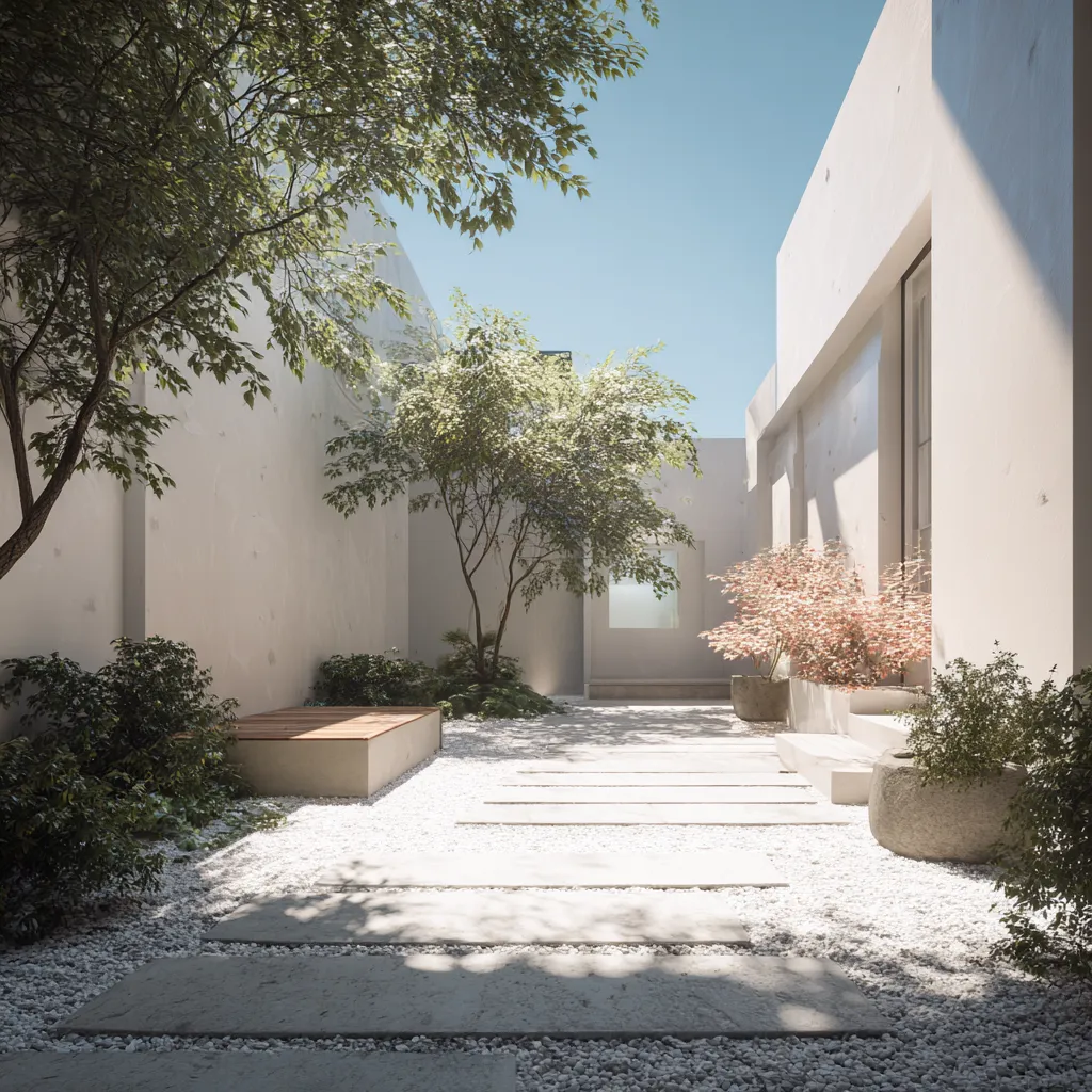 Sauberer Hof nach Entrümpelung – ordentliche und übergabefertige Fläche.