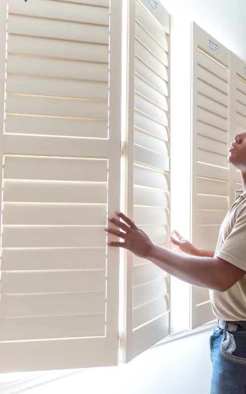 A shutters business owner.