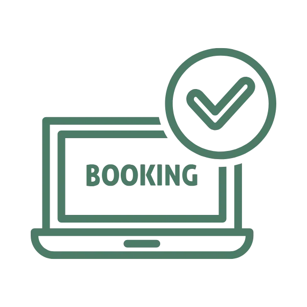 Booking icon.