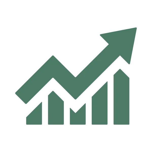 Analytics icon.
