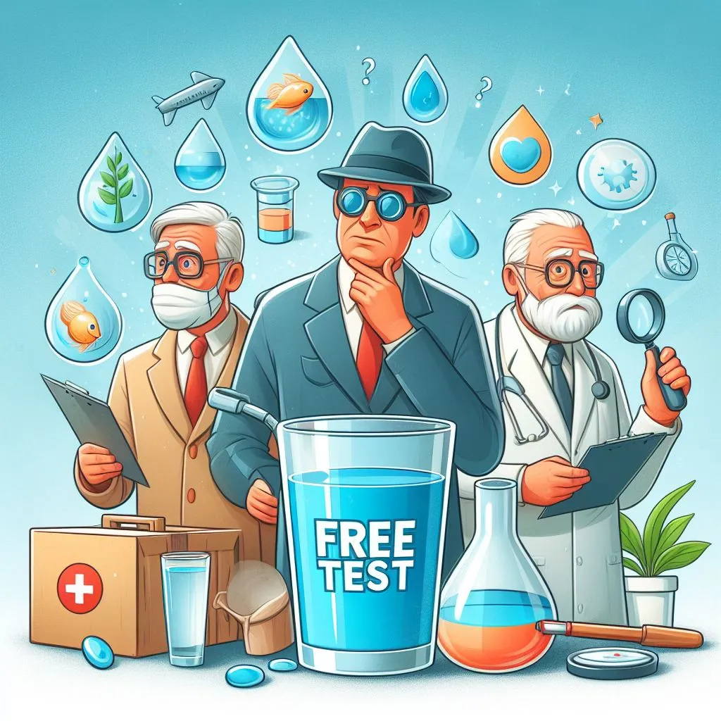 Water test Oklahoma City area and Tulsa area - Water detective. Water Doctor.