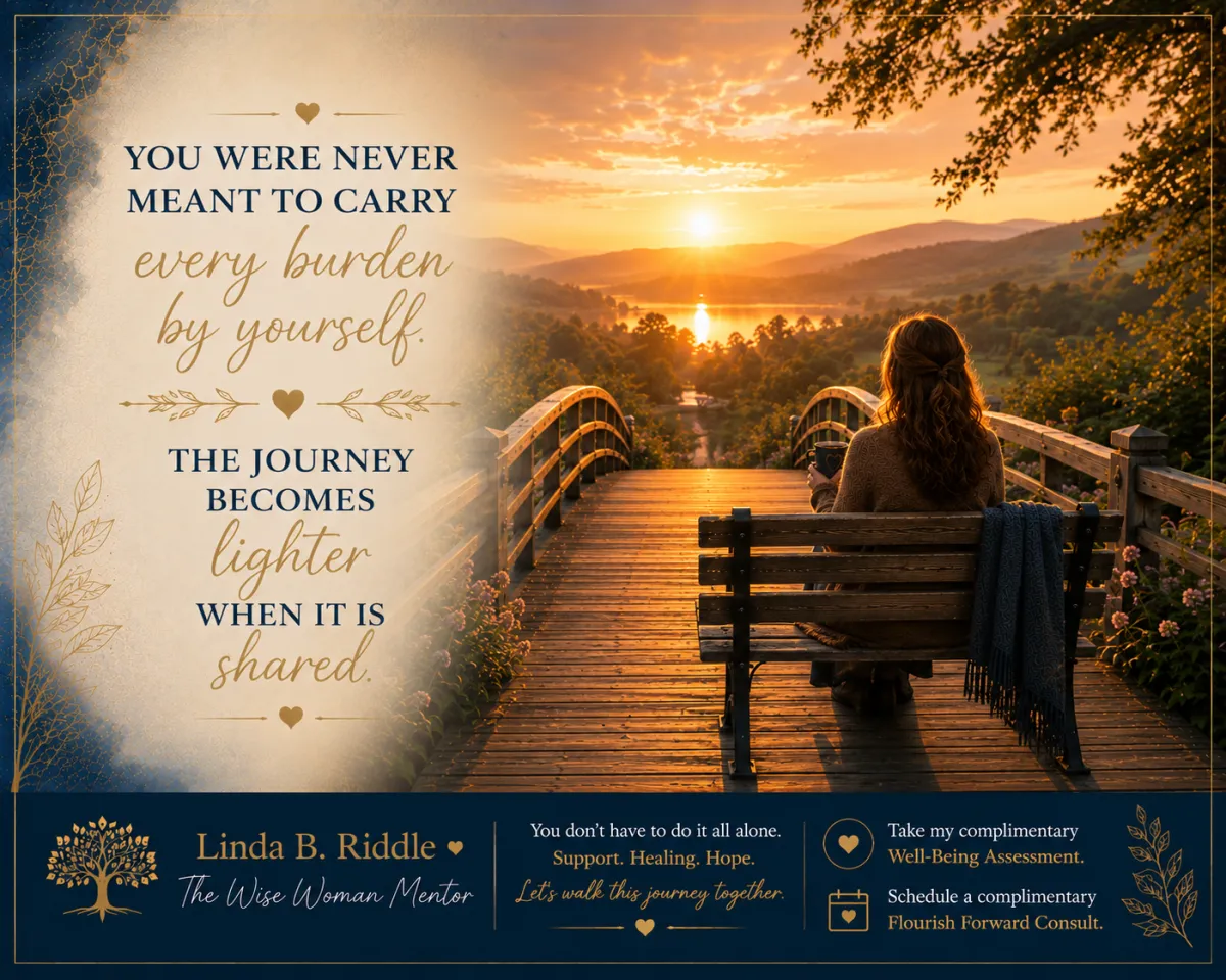 You Don’t Have to Carry Everything Alone