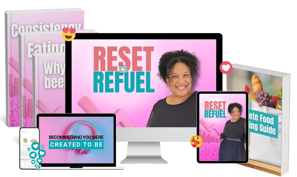 lose 50 pounds weight loss with God course mockup