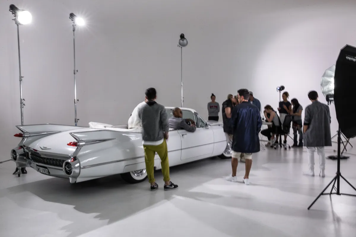 Private music video filming location Sydney dry hire cyclorama