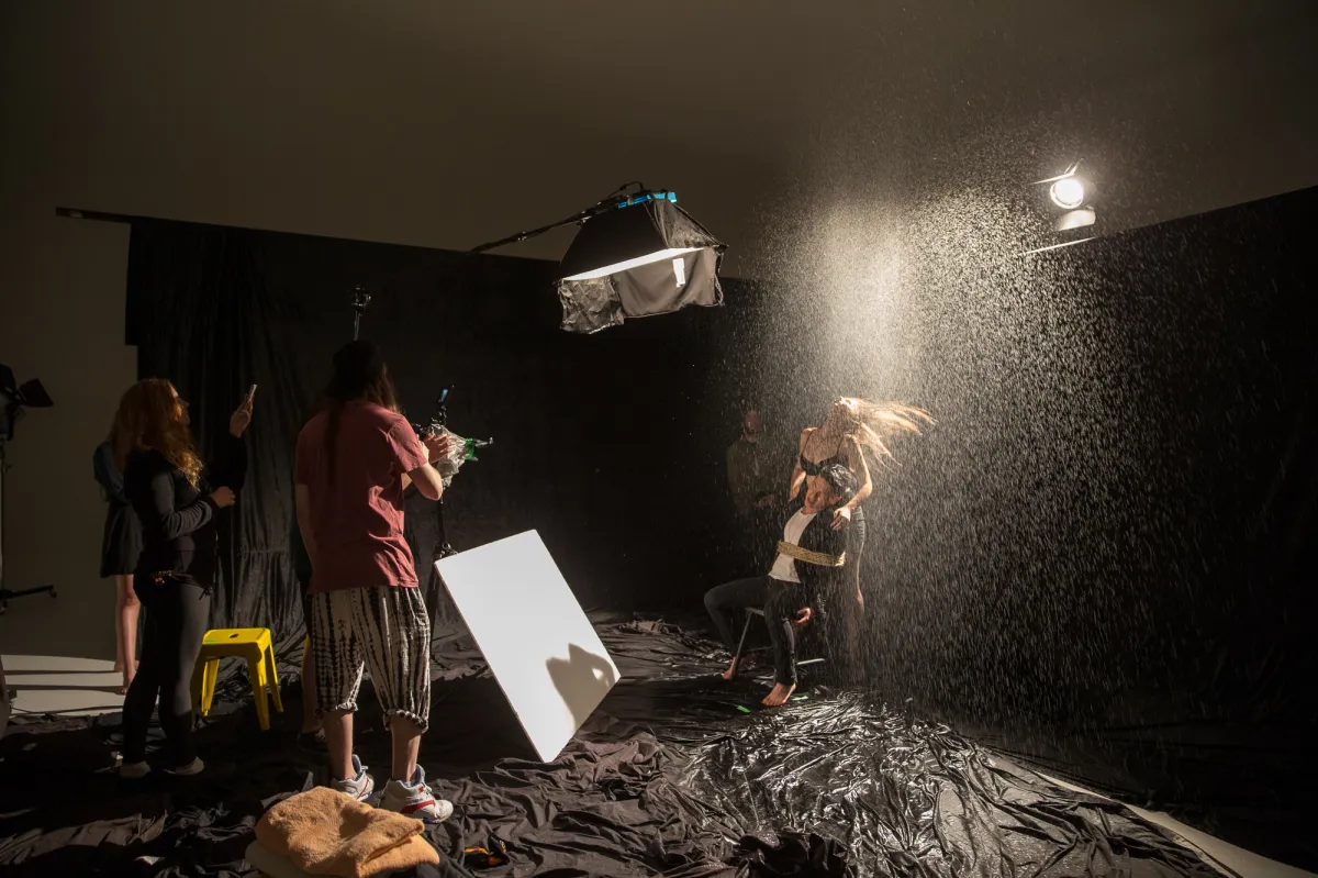 Private music video filming location Sydney dry hire cyclorama