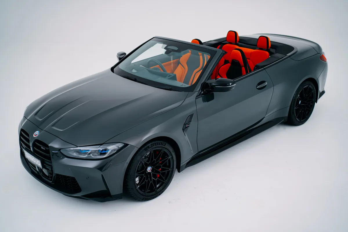 Drive in vehicle photography studio Sydney with automotive lighting