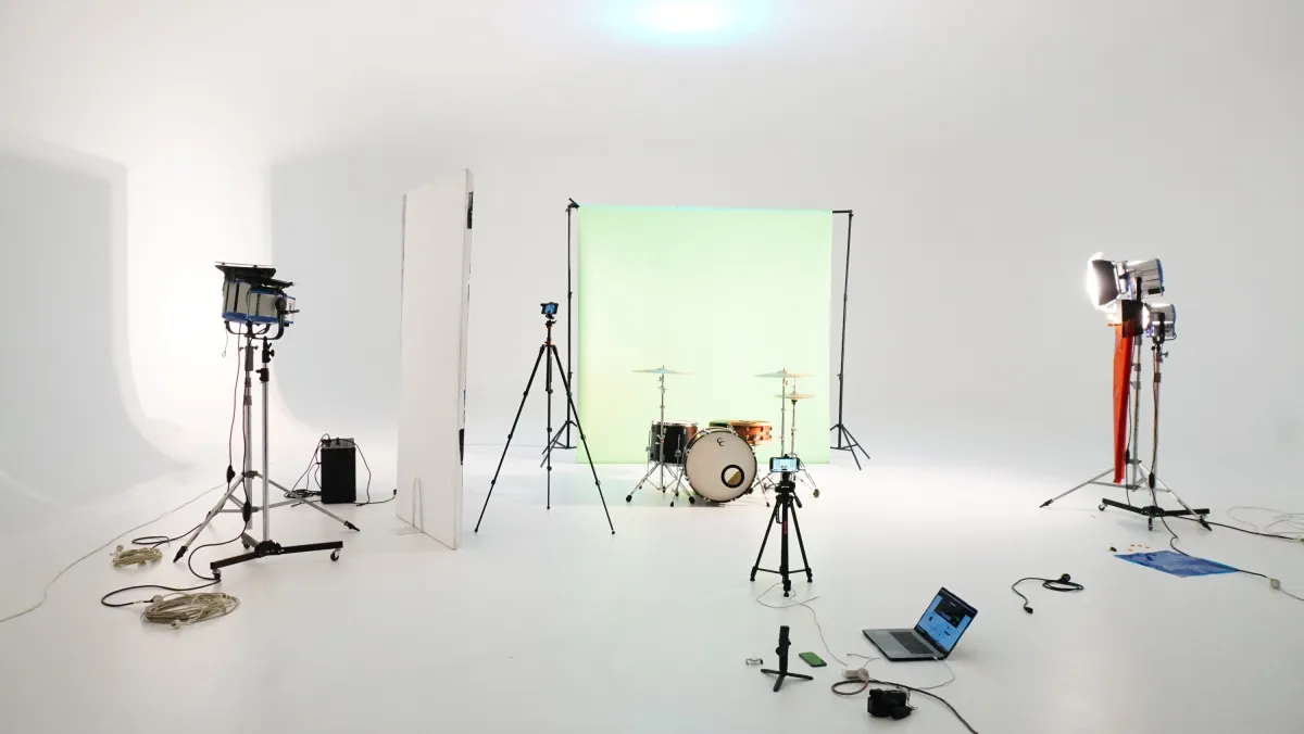 Private music video filming location Sydney dry hire cyclorama