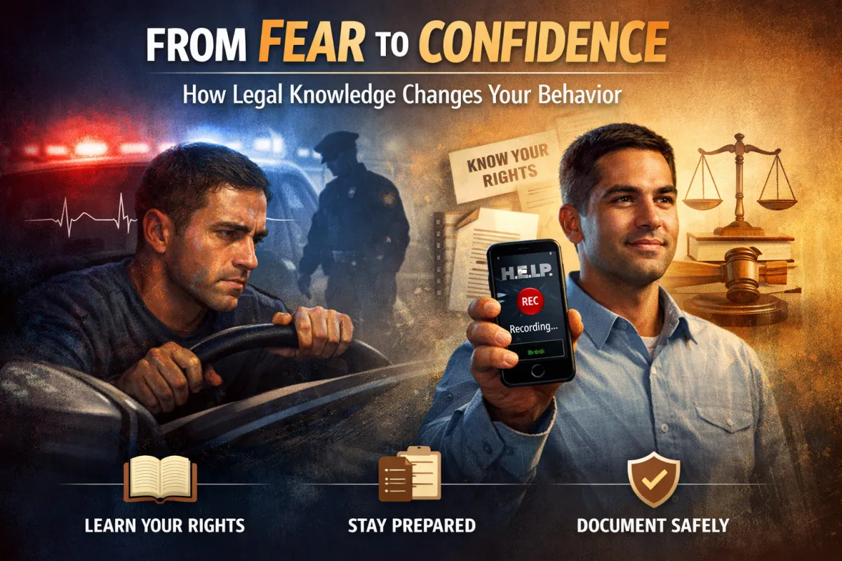 From Fear to Confidence: How Legal Knowledge Changes Your Behavior