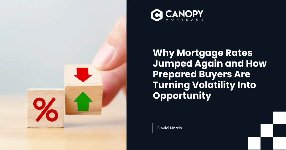 Why Mortgage Rates Jumped Again and How Prepared Buyers Are Turning Volatility Into Opportunity