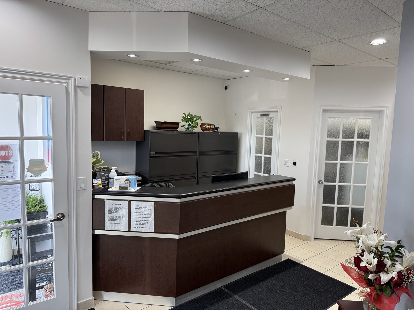 Interior of O'Connor Dental Care dental clinic in North York Toronto