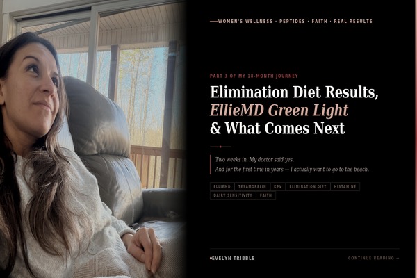 Part 3: Elimination Diet Results, EllieMD Green Light & What Comes Next | Evelyn Tribble