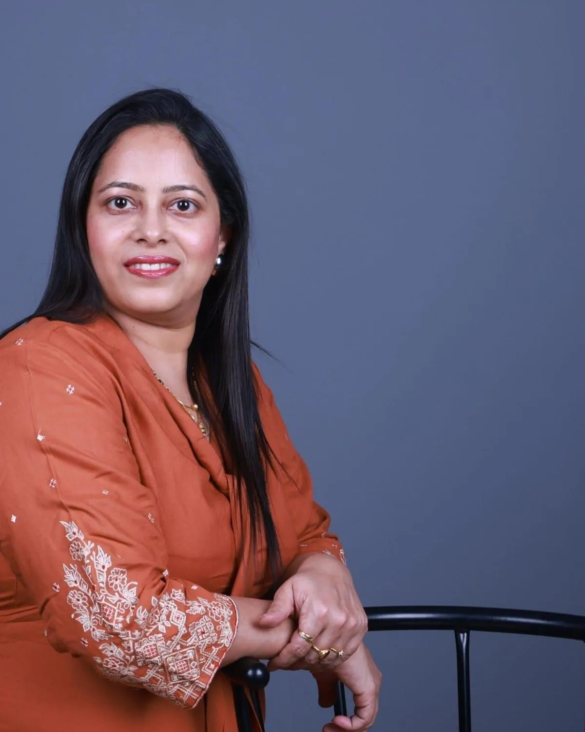 Professional portrait of Indian woman