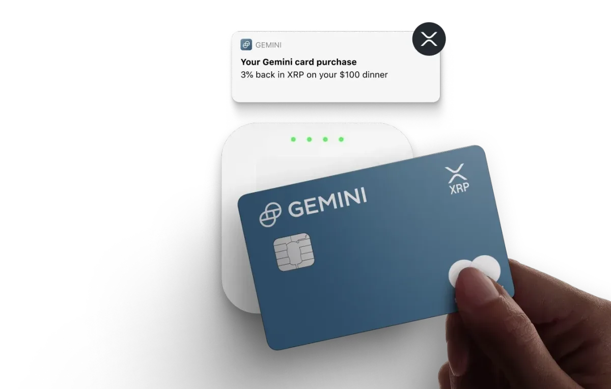 gemini credit card xrp