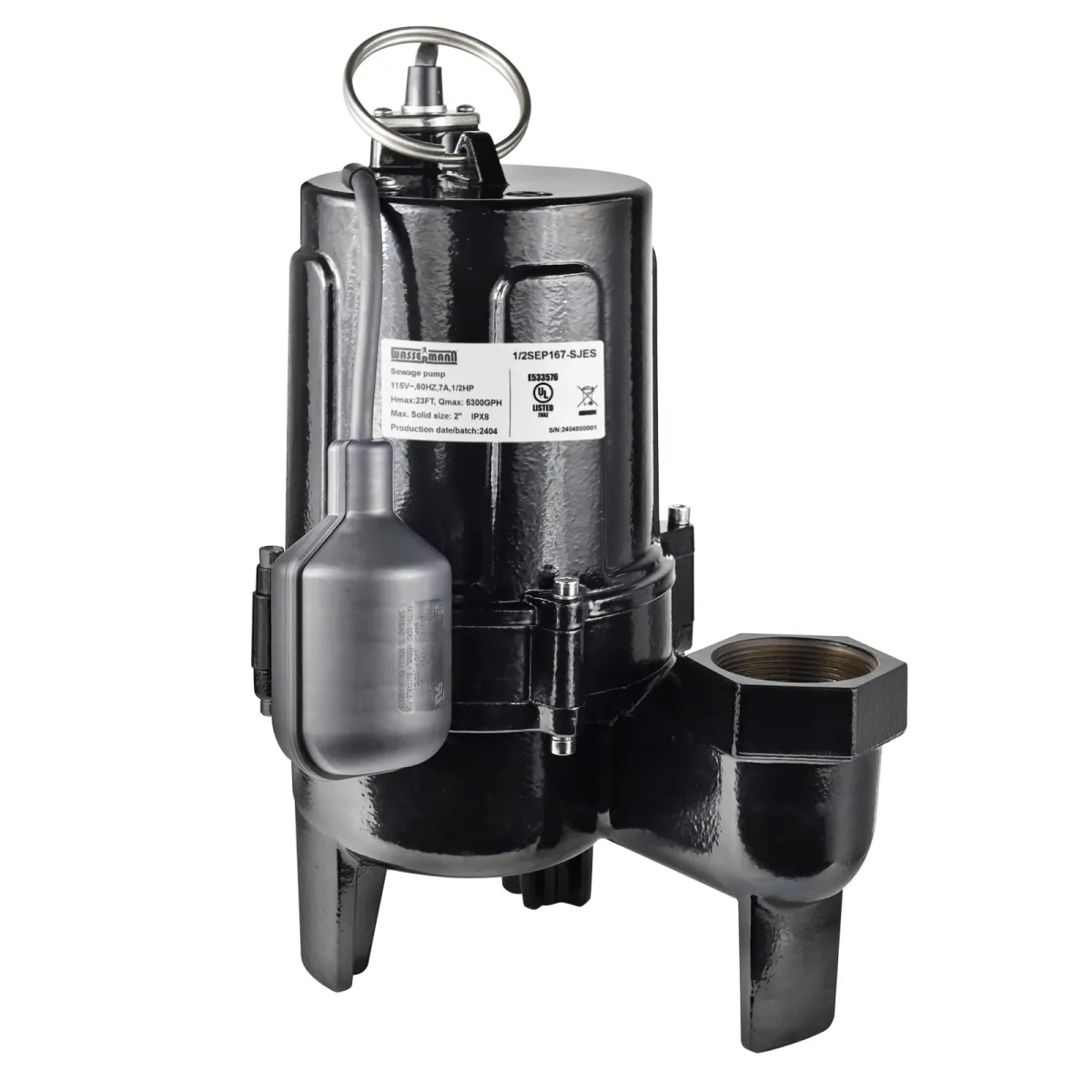 best sewage pump