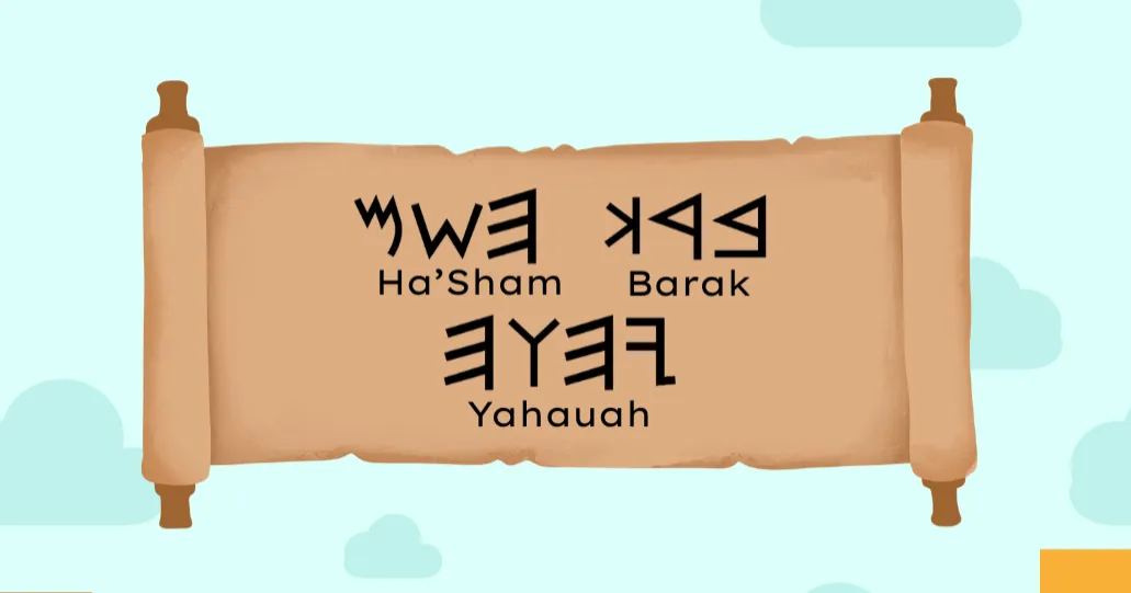 Ancient Paleo-Hebrew inscriptions and scroll fragments