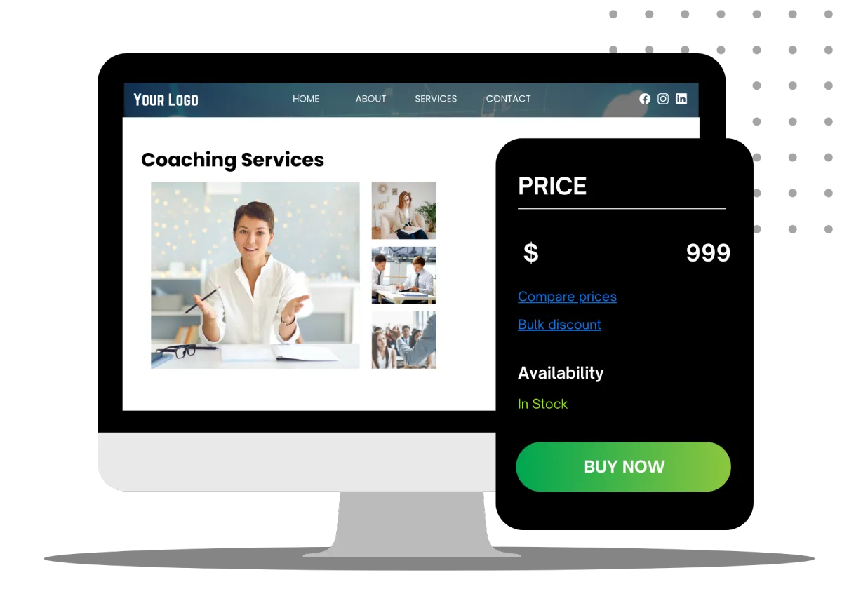 payments for Coaching business