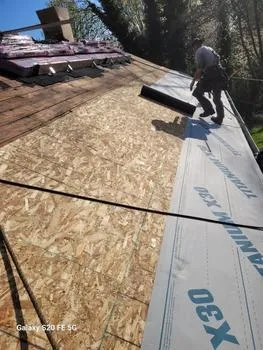Replacing a roof