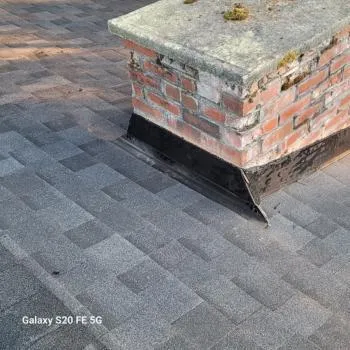 Properly sealed chimney