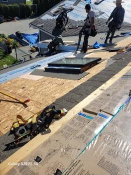 Skylights installed