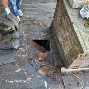 Roof damage