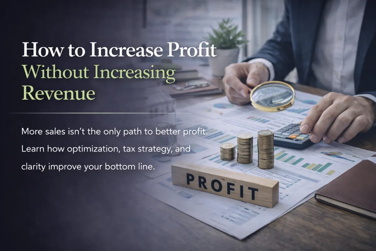 How to Increase Profit Without Increasing Revenue