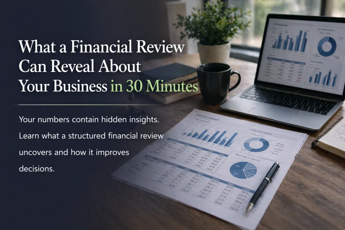 What a Financial Review Can Reveal About Your Business in 30 Minutes