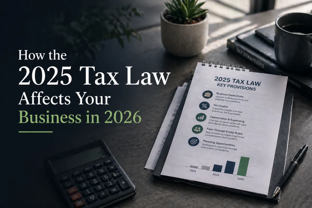 How the 2025 Tax Law Affects Your Business in 2026