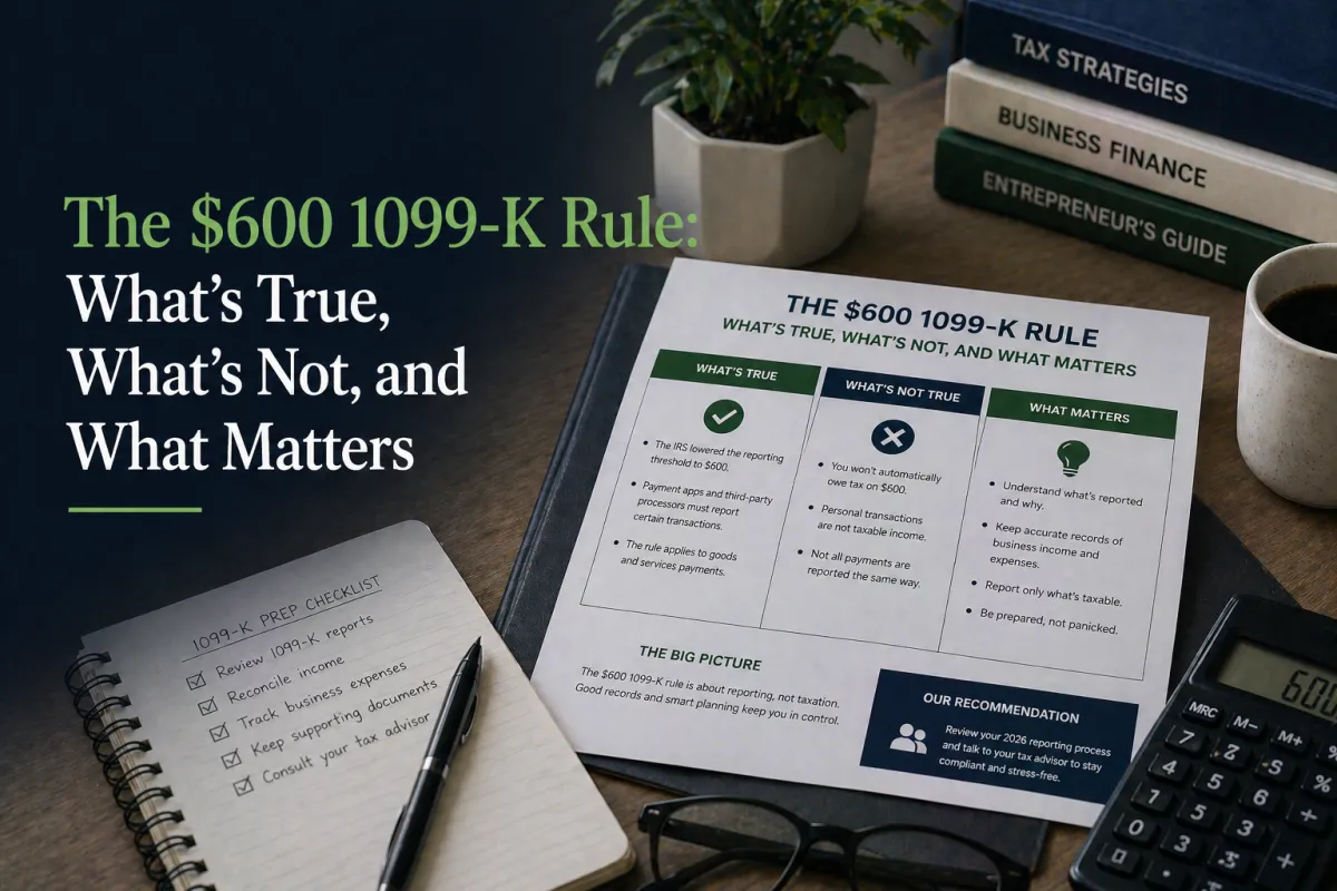 The $600 1099-K Rule: What’s True, What’s Not, and What Matters