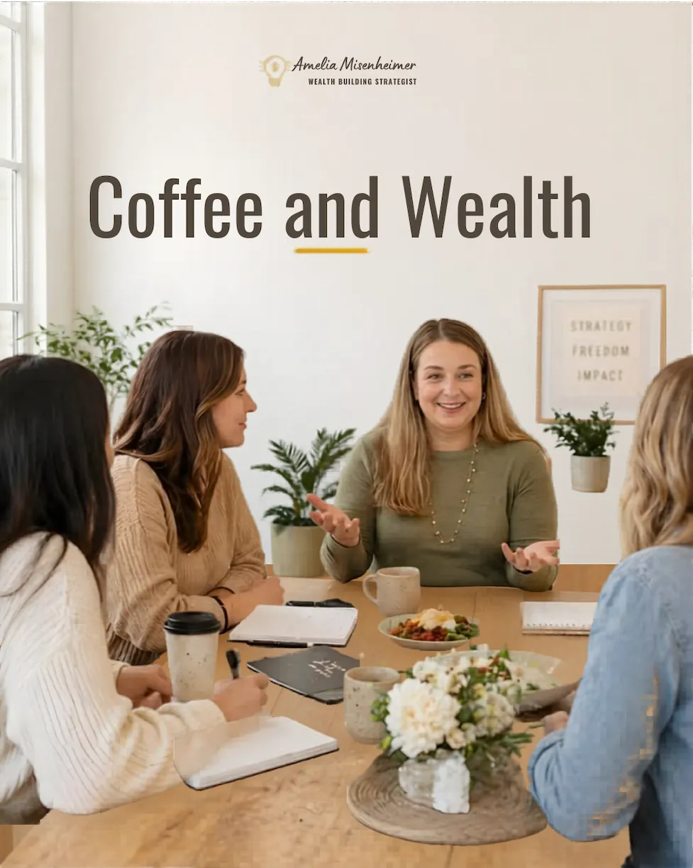 Attendees gaining absolute financial clarity at the Coffee & Wealth event