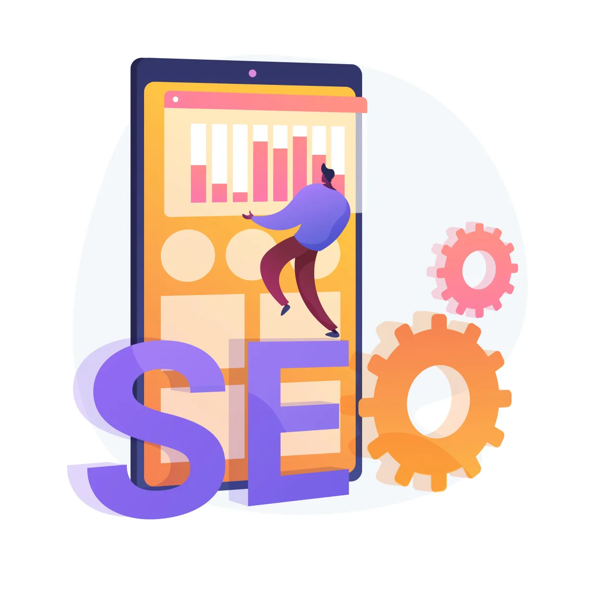 <a href="https://www.freepik.com/free-vector/search-engine-optimization-online-promotion-smm-manager-cartoon-character-mobile-settings-tools-adjustment-business-platform-website-analysis-vector-isolated-concept-metaphor-illustration_12083278.htm#query=search%20engine%20optimization&position=43&from_view=search&track=ais">Image by vectorjuice</a> on Freepik