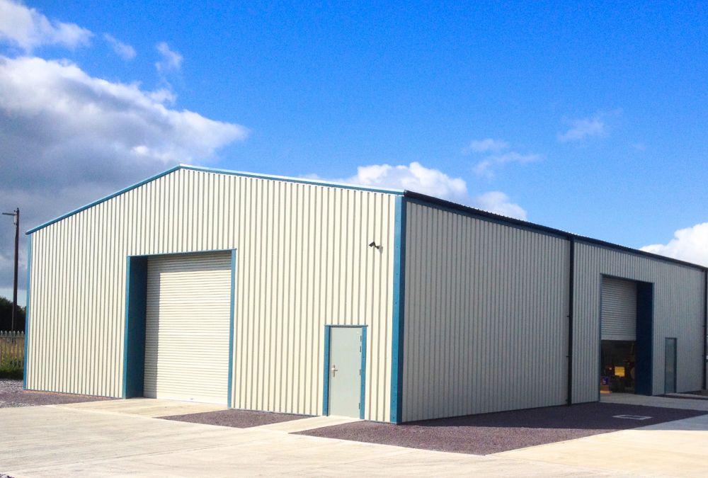 Spacious workshop metal building from Charlotte Metal Buildings