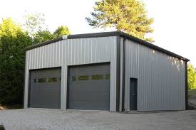 Custom steel warehouse built by Charlotte Metal Buildings