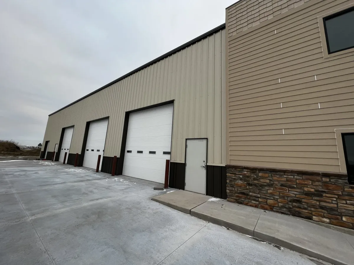 Commercial steel building construction by Charlotte Metal Buildings