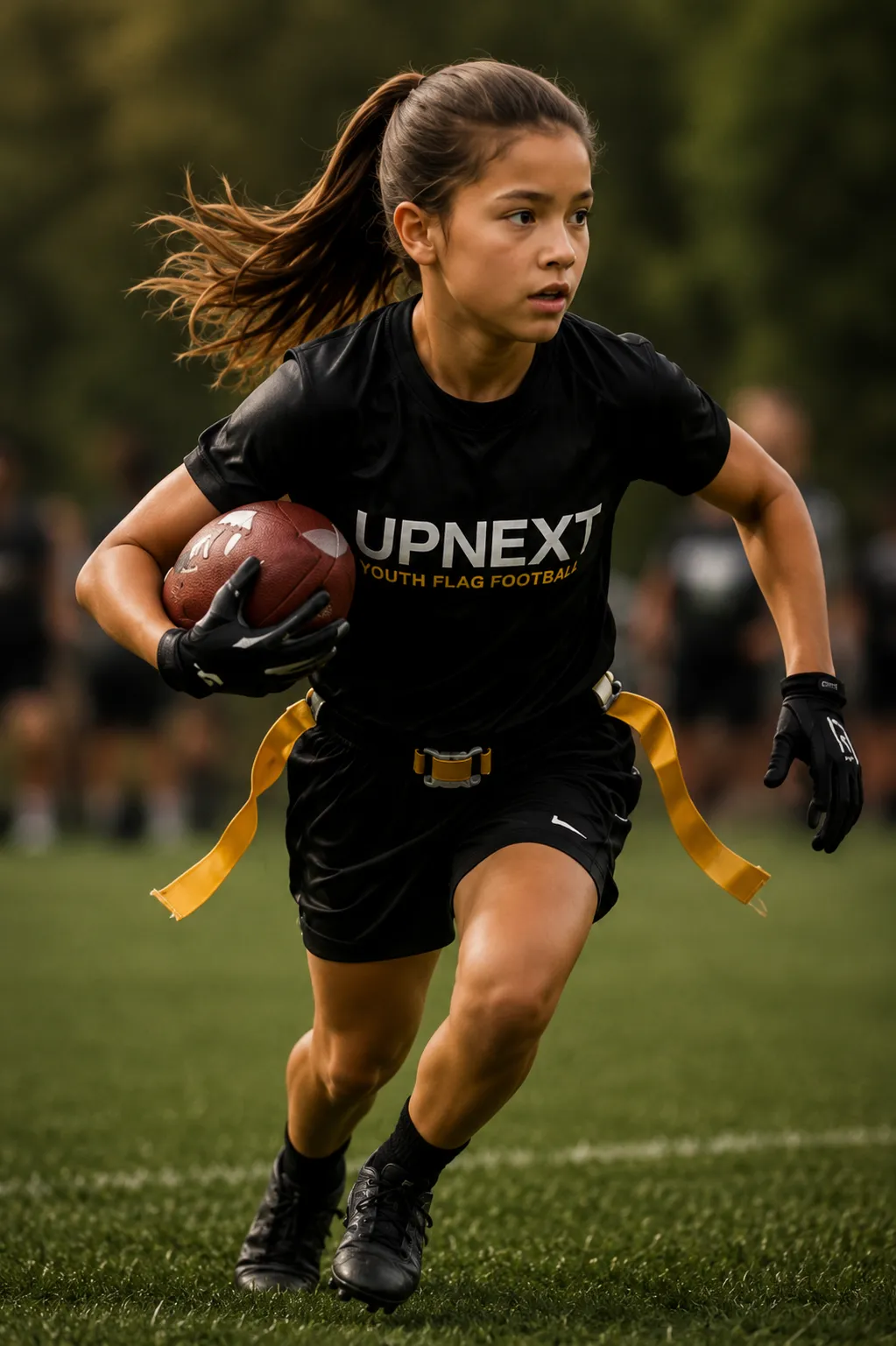 12 and under football player