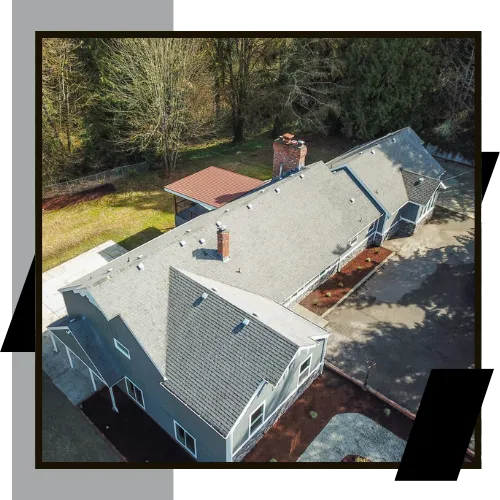 Roof replacement service completed in Bellingham, WA