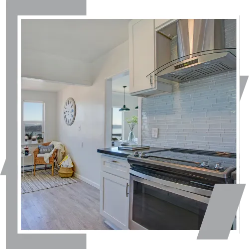 Updated kitchen from a remodeling contractor in San Juan Island