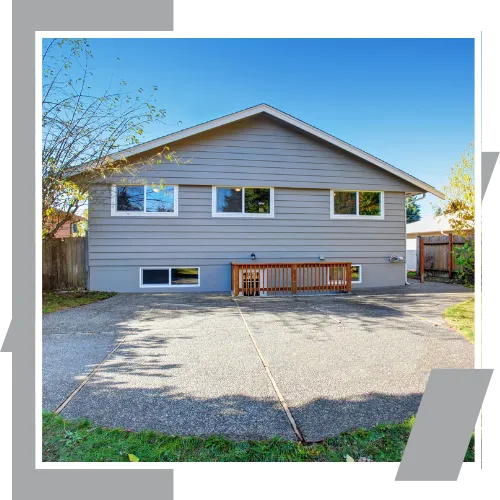 Siding repair for a San Juan Island home exterior 