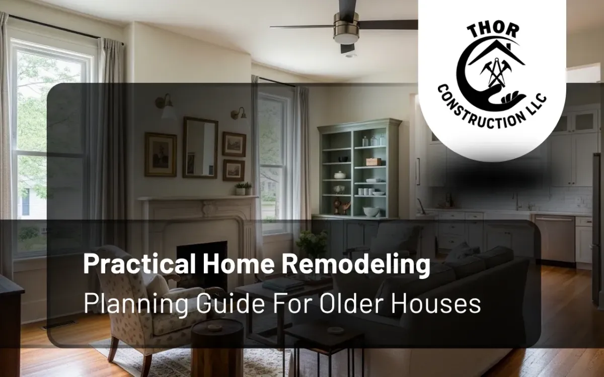 Practical Home Remodeling Planning Guide For Older Houses