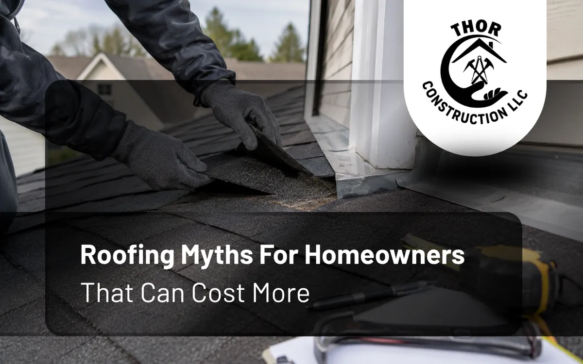 Roofing myths for homeowners during a roof inspection