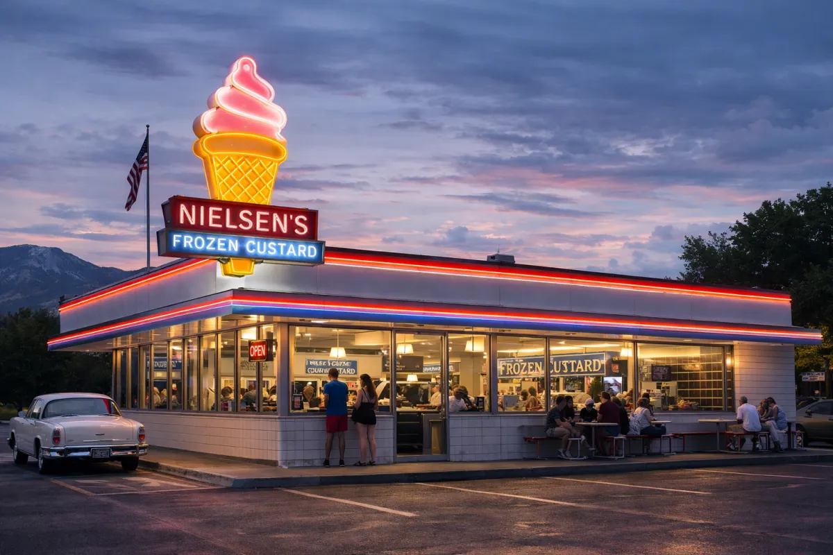 Nielsen’s Custard in Bountiful, Utah: The Local Landmark Behind a Wasatch Front Tradition